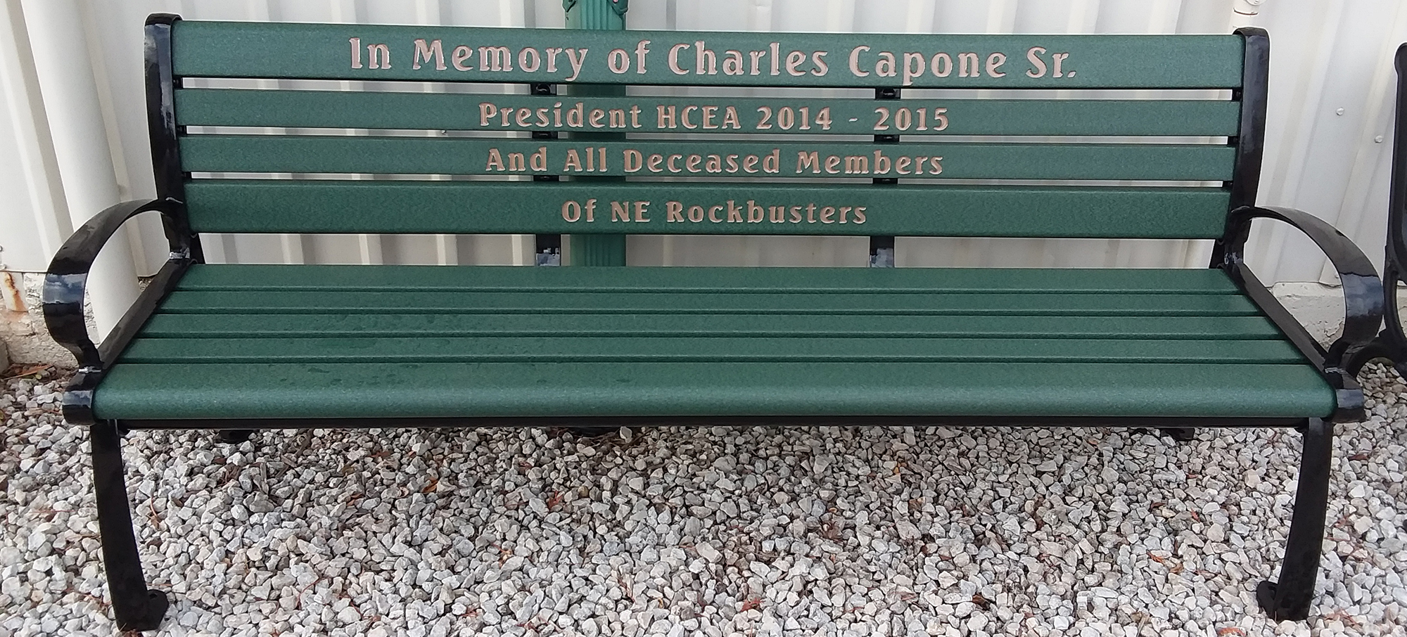 Charles Capone bench