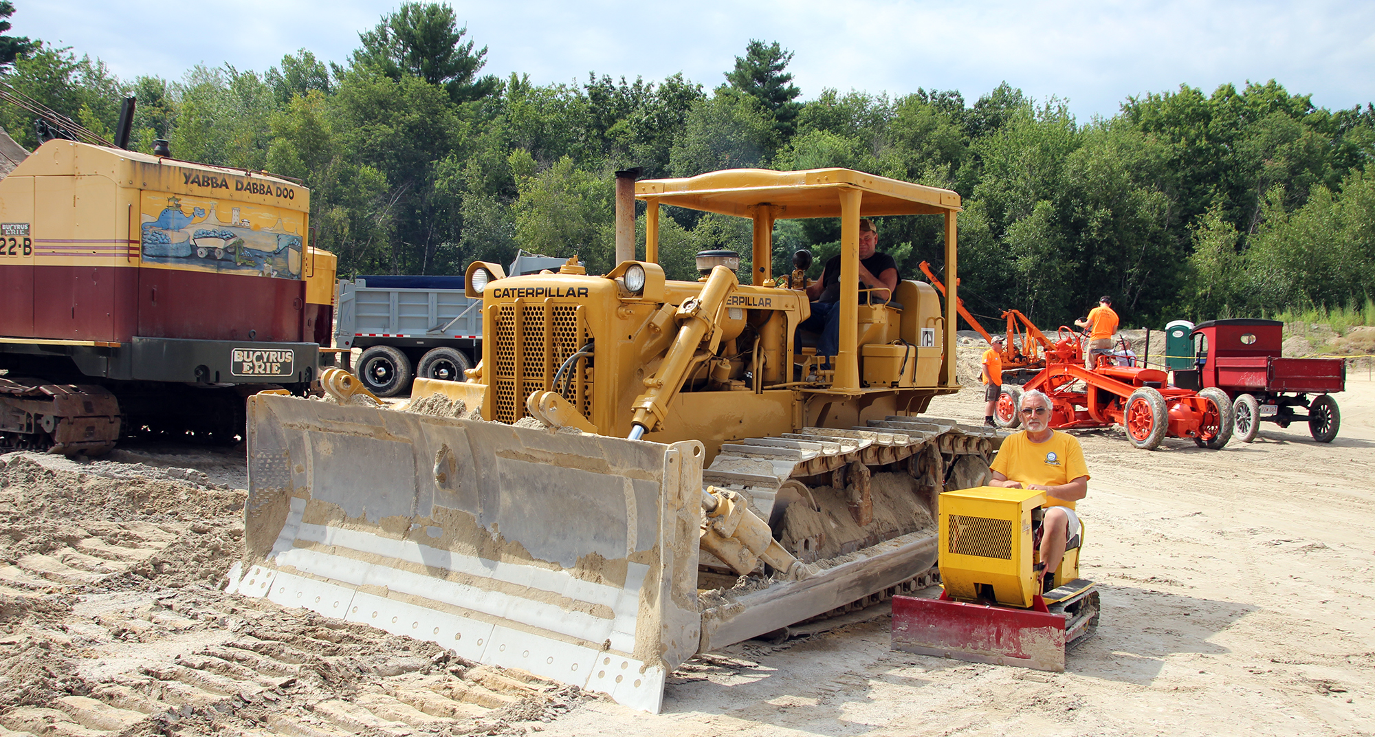 A Dozer and his baby