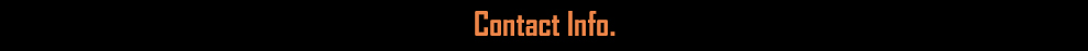 Contact Info.