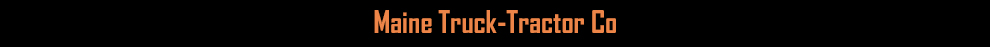 Maine Truck-Tractor Co